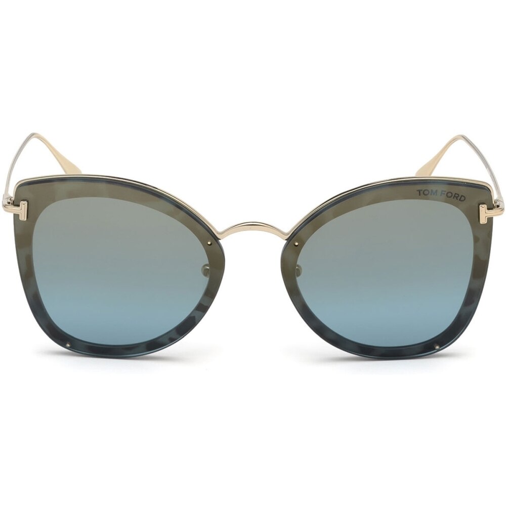 Ochelari de soare de dama Tom Ford FT0657 55X, Havana, 62 mm