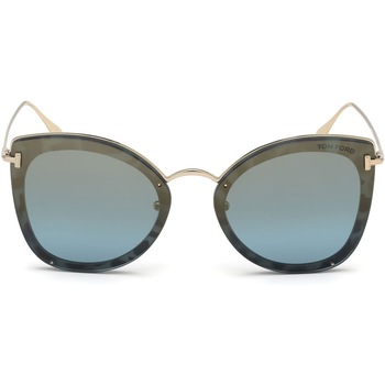 Ochelari de soare de dama Tom Ford FT0657 55X, Havana, 62 mm Ochelari de soare de dama Tom Ford FT0657 55X, Havana, 62 mm