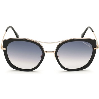 Ochelari de soare de dama Tom Ford FT0760 01B, Negru, 56 mm Ochelari de soare de dama Tom Ford FT0760 01B, Negru, 56 mm