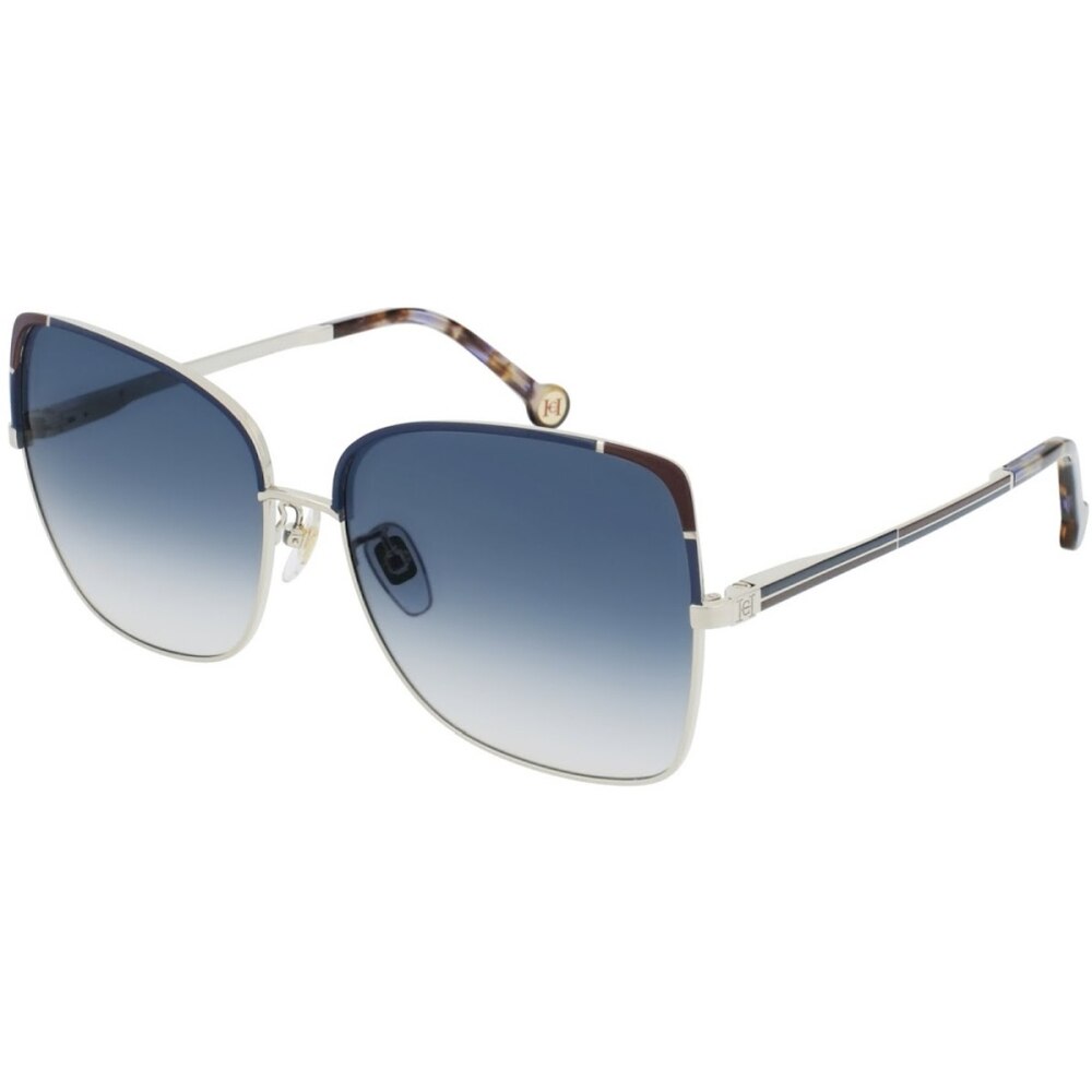 Ochelari de soare de dama Carolina Herrera SHE172 0492, Auriu, 59 mm
