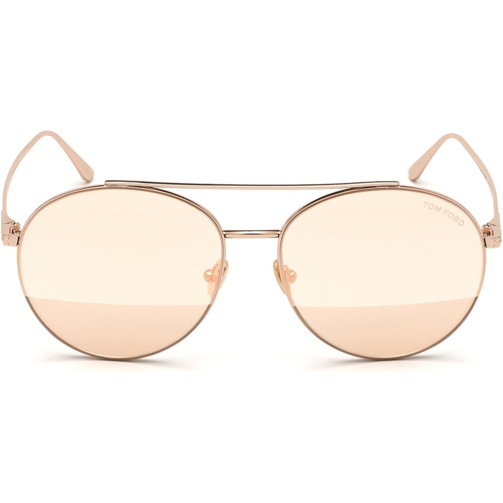 Ochelari de soare de dama Tom Ford FT0757 28Z, Auriu, 59 mm
