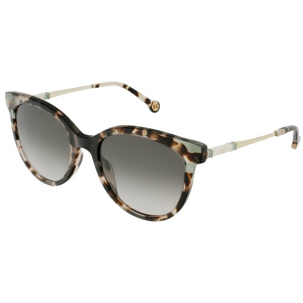 Ochelari de soare de dama Carolina Herrera SHE865 6PLY, Havana, 53 mm