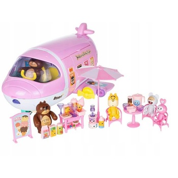 Set Jucarie Interactiva Avion Portabil, Multiple accesorii, Efecte Sonore si Luminoase, 45 x 30 x 25 cm, Multicolor Set Jucarie Interactiva Avion Portabil, Multiple accesorii, Efecte Sonore si Luminoase, 45 x 30 x 25 cm, Multicolor