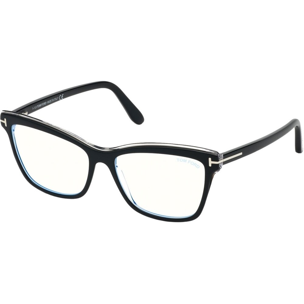 Rame ochelari de vedere pentru femei Tom Ford FT5619B 001, Negru, 55 mm