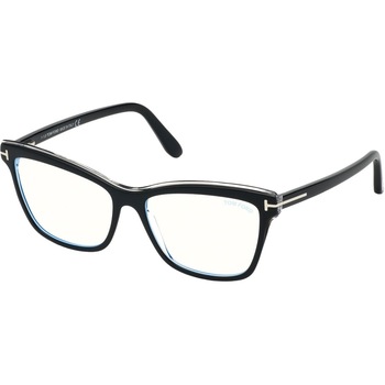 Rame ochelari de vedere pentru femei Tom Ford FT5619B 001, Negru, 55 mm Rame ochelari de vedere pentru femei Tom Ford FT5619B 001, Negru, 55 mm