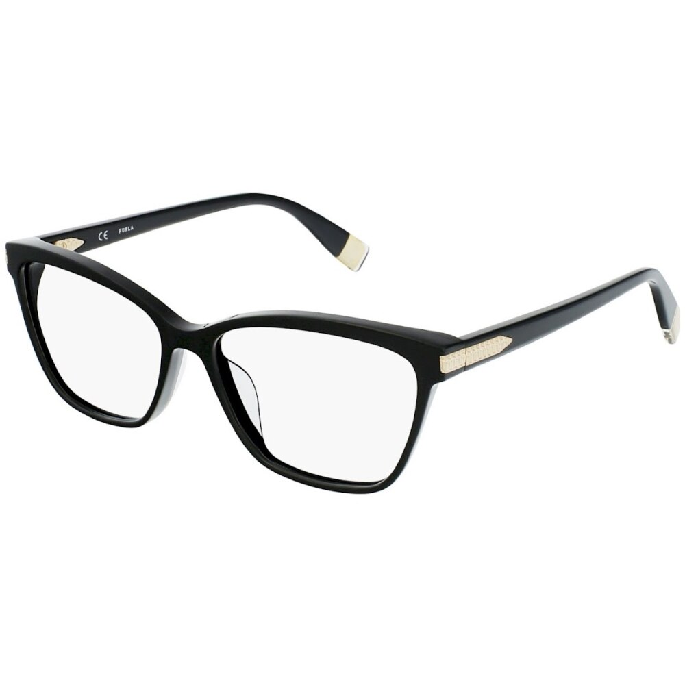 Rame ochelari de vedere pentru femei Furla VFU436 0700, Negru, 55 mm