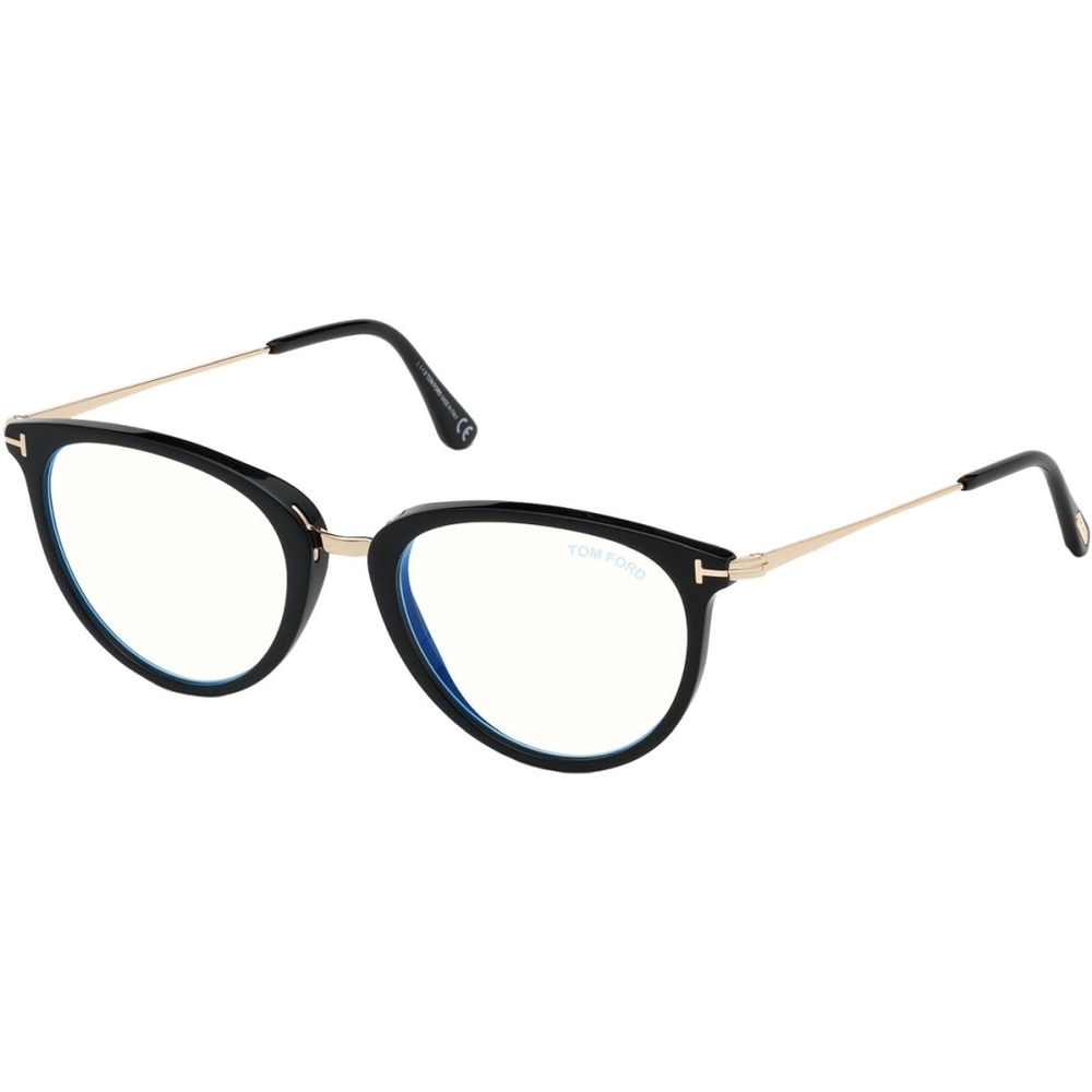 Rame ochelari de vedere pentru femei Tom Ford FT5640B 001, Negru, 51 mm