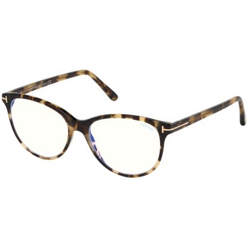 Rame ochelari de vedere pentru femei Tom Ford FT5544B 055, Havana, 53 mm Rame ochelari de vedere pentru femei Tom Ford FT5544B 055, Havana, 53 mm