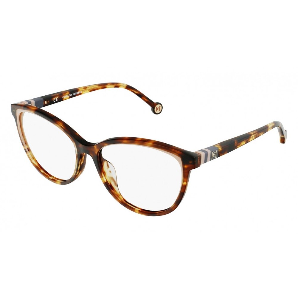 Rame ochelari de vedere pentru femei Carolina Herrera VHE876V 0743, Havana, 53 mm