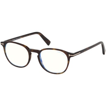 Rame ochelari de vedere unisex Tom Ford FT5583B 052, Havana, 50 mm Rame ochelari de vedere unisex Tom Ford FT5583B 052, Havana, 50 mm