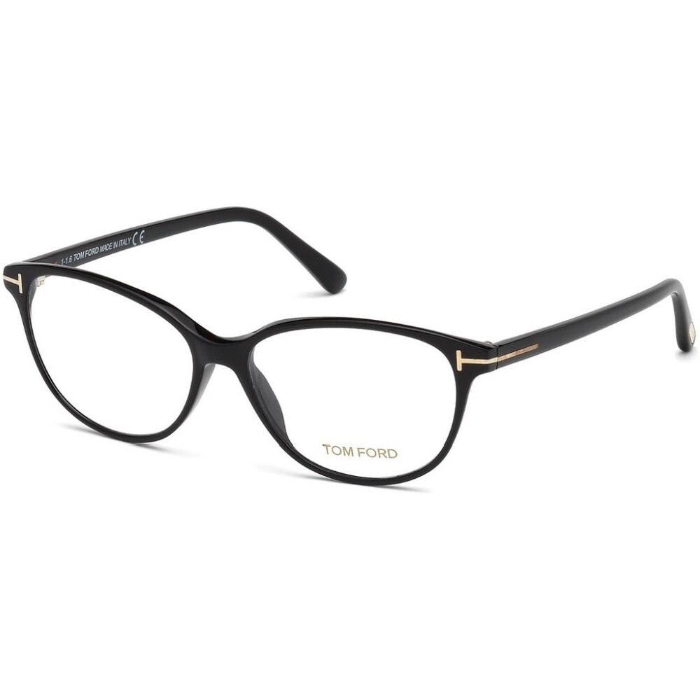 Rame ochelari de vedere pentru femei Tom Ford FT5421 001, Negru, 53 mm