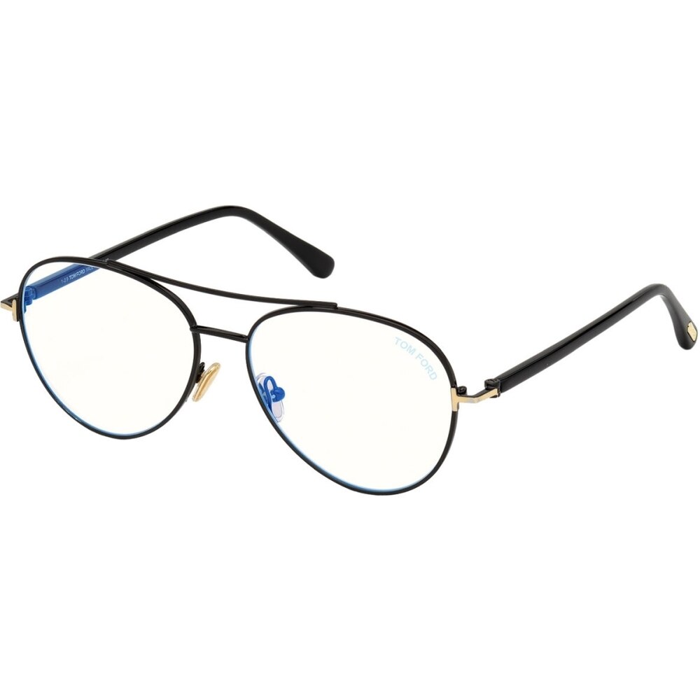 Rame ochelari de vedere unisex Tom Ford FT5684B 001, Negru, 55 mm