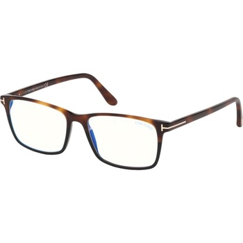 Rame ochelari de vedere pentru barbati Tom Ford FT5584B 053, Havana, 56 mm Rame ochelari de vedere pentru barbati Tom Ford FT5584B 053, Havana, 56 mm