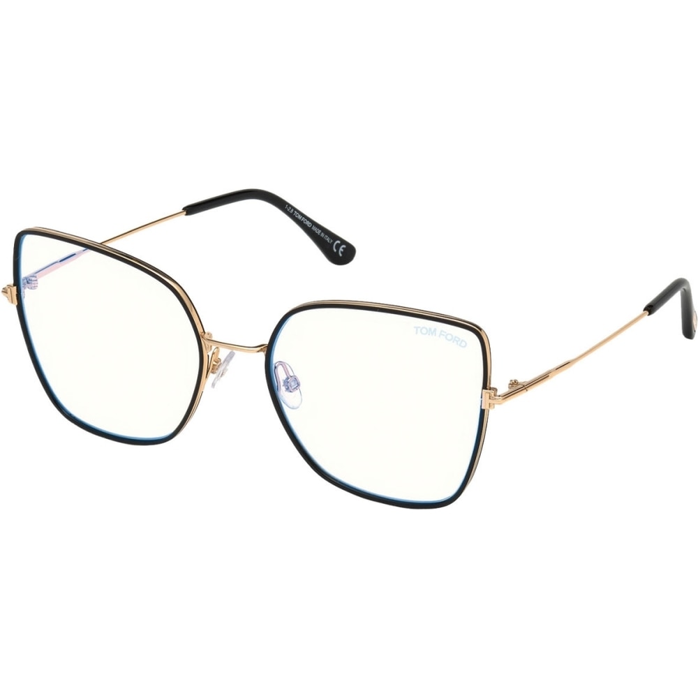 Rame ochelari de vedere pentru femei Tom Ford FT5630B 001, Negru, 56 mm