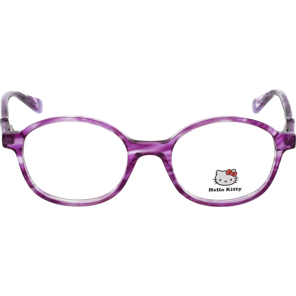 Rame ochelari de vedere pentru fete Hello Kitty HKAA162 C68, Mov, 43 mm