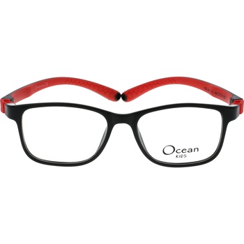 Rame ochelari de vedere pentru baieti ocean Kids TR46 C2, Negru, 49 mm Rame ochelari de vedere pentru baieti ocean Kids TR46 C2, Negru, 49 mm