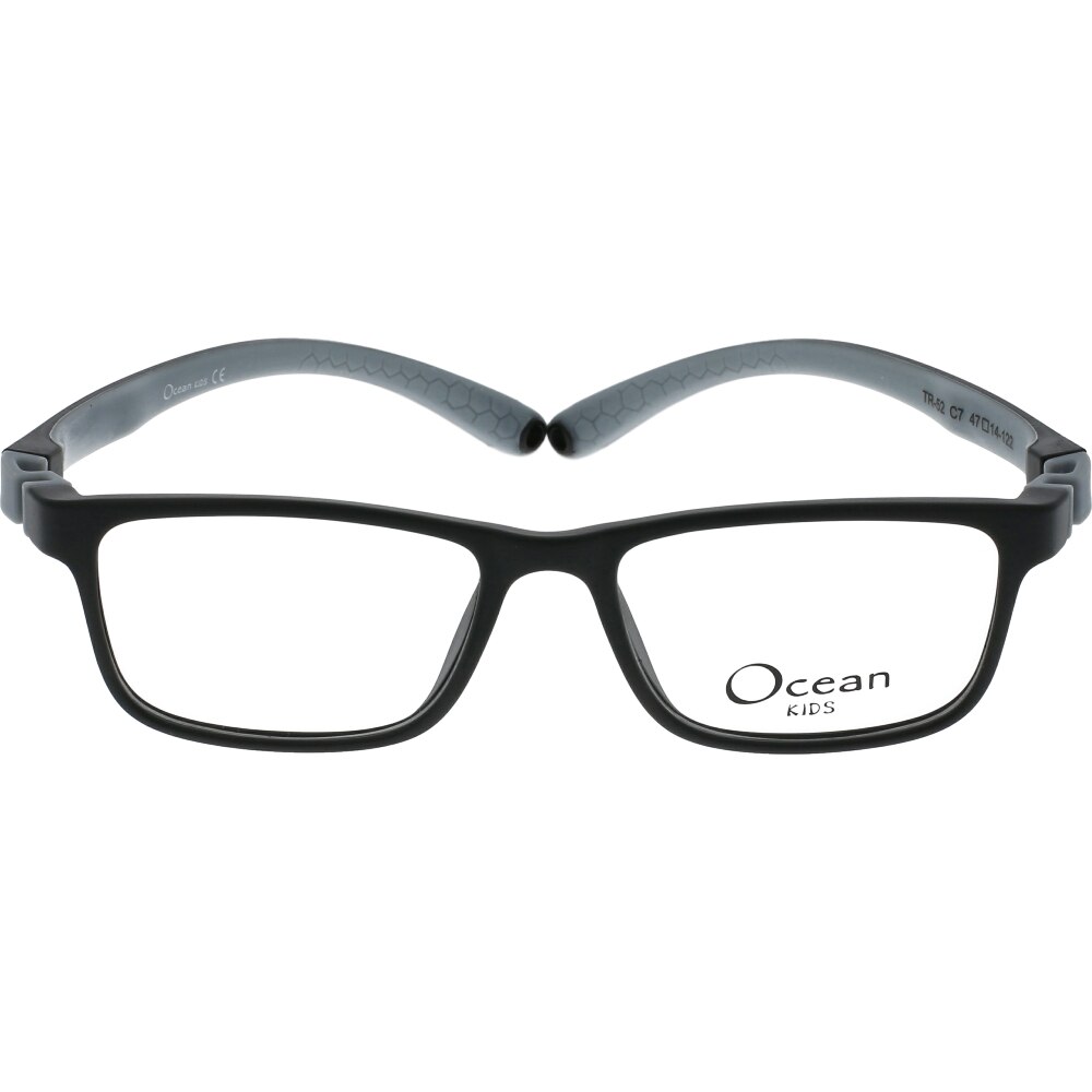 Rame ochelari de vedere pentru baieti ocean Kids TR52 C7, Negru, 47 mm