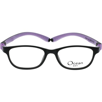 Rame ochelari de vedere pentru fete Ocean Kids TR49 C4, Negru, 48 mm Rame ochelari de vedere pentru fete Ocean Kids TR49 C4, Negru, 48 mm