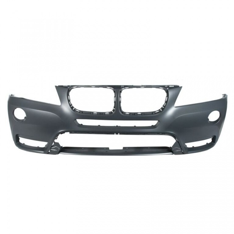 Bara protectie fata Bmw X3 F25 2010-2014,fara orificii senzori parcare, fara orificii spalator far