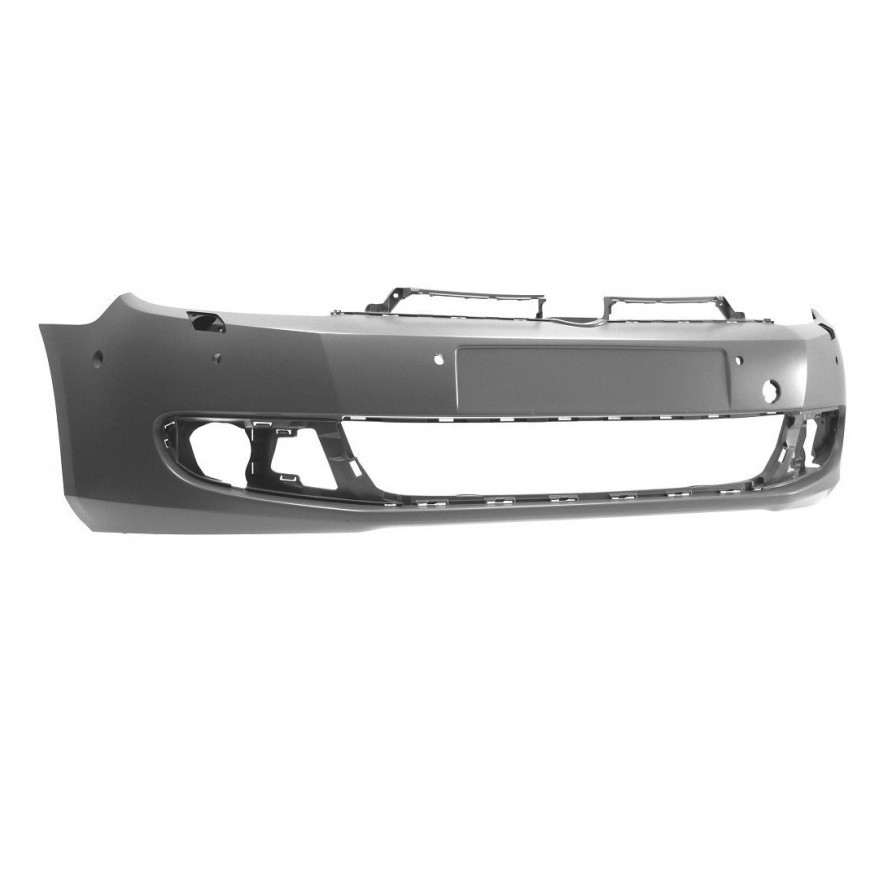 Bara protectie fata Volkswagen Golf 6 2008-2013,cu orificii senzori parcare, cu orificii spalator far si senzori parcare