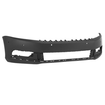 Bara protectie fata Volkswagen Passat B7 2010-2014 cu orificii senzori parcare, fara orificii spalator far Bara protectie fata Volkswagen Passat B7 2010-2014 cu orificii senzori parcare, fara orificii spalator far