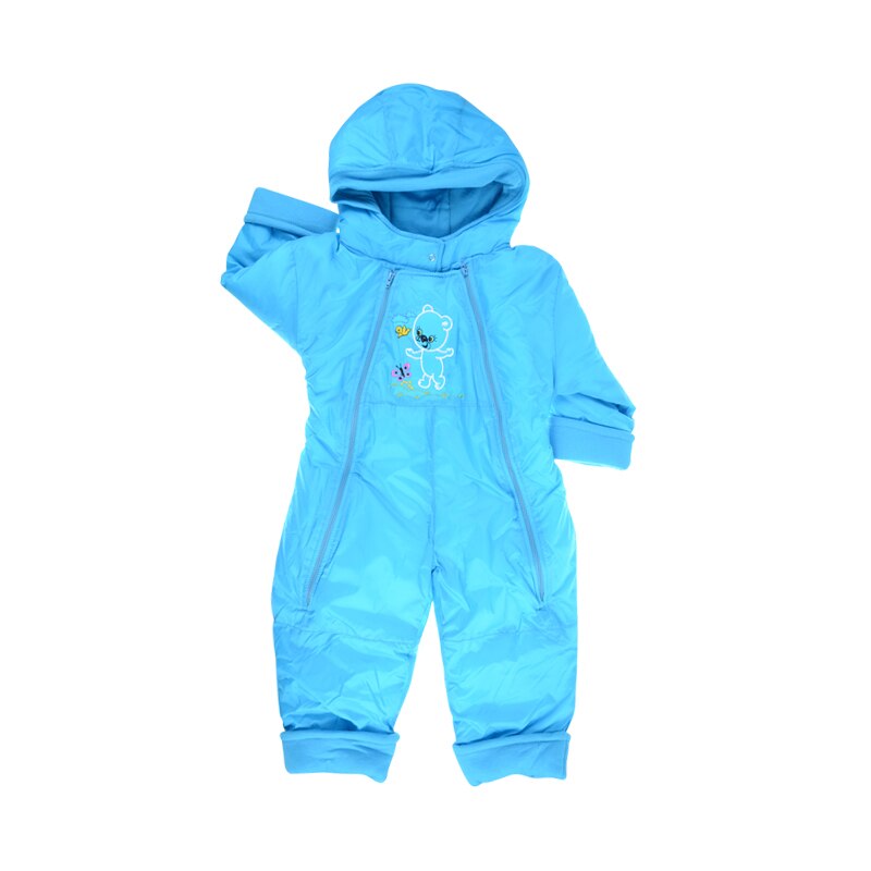 Combinezon de iarna pentru baieti Pifou Model 38 608735-1, Albastru 86 CM