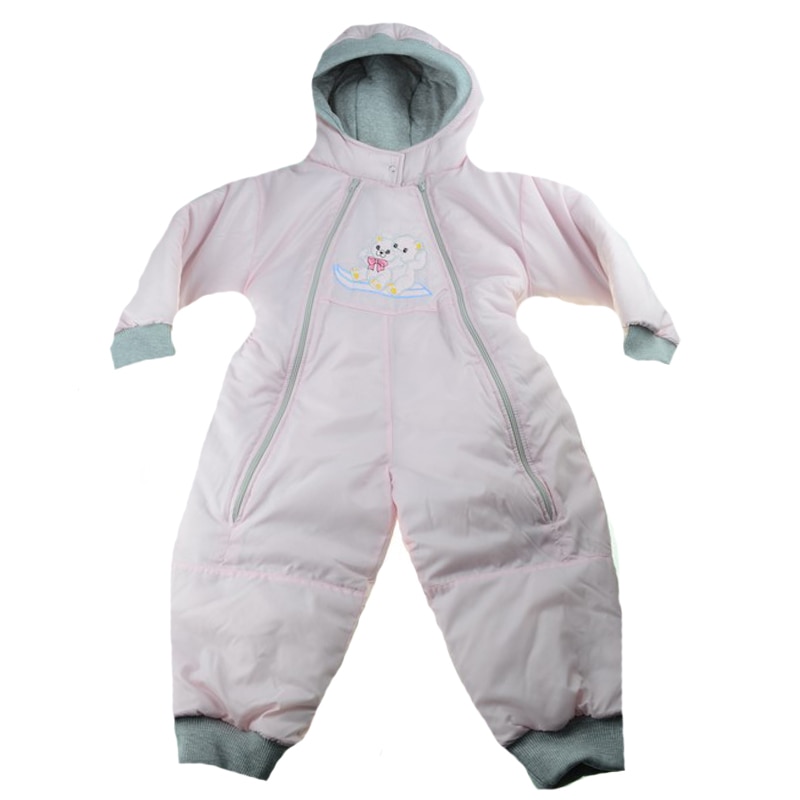 Combinezon de iarna pentru fete Pifou 611827-76-82-cm, Roz 76-82 CM Standard