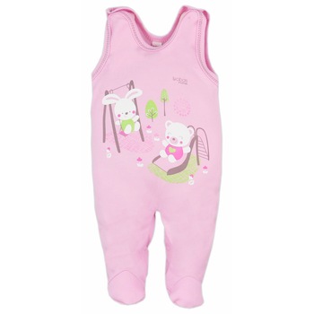 Salopeta fara maneci pentru copii Koala Zabaw 3612-R-86, Roz 86 CM Salopeta fara maneci pentru copii Koala Zabaw 3612-R-86, Roz 86 CM