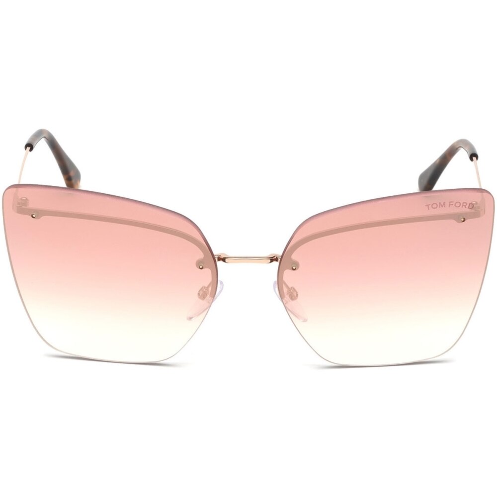 Ochelari de soare de dama Tom Ford FT0682 33G, Auriu, 63 mm