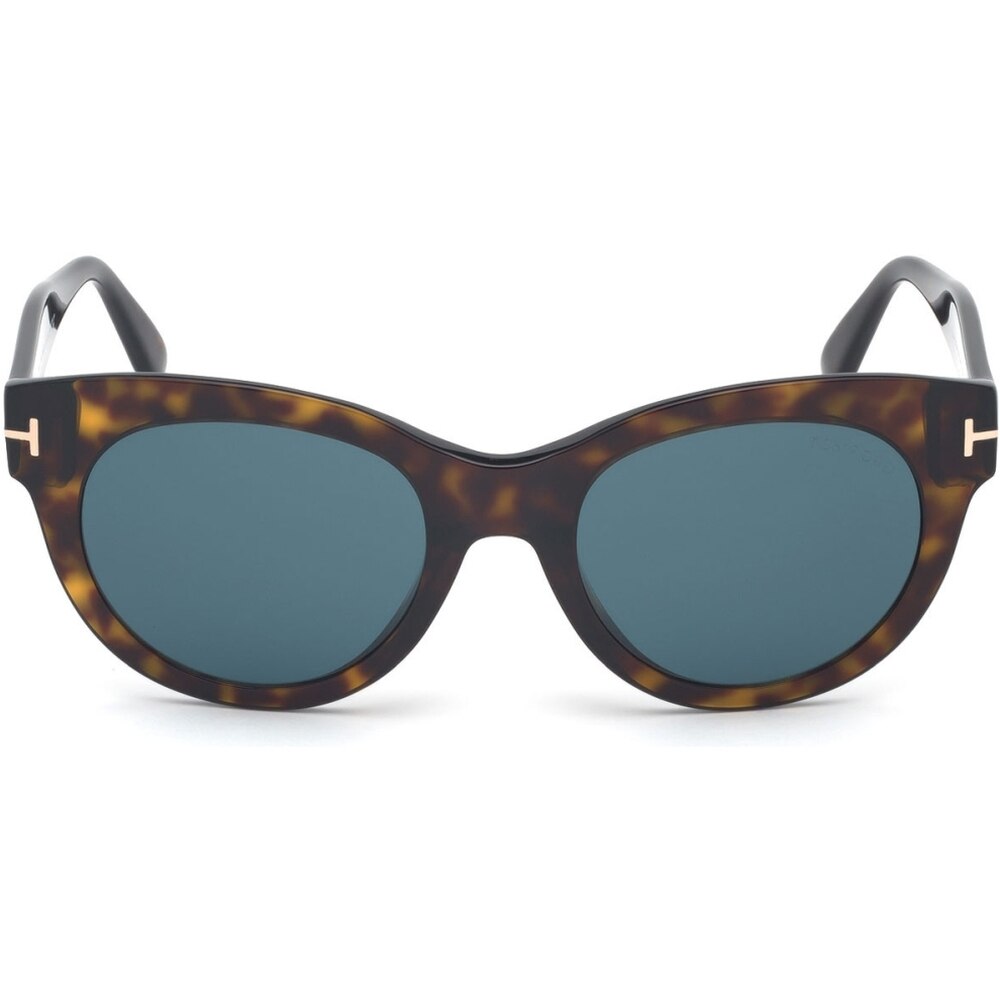 Ochelari de soare de dama Tom Ford FT0741 52N, Havana, 53 mm