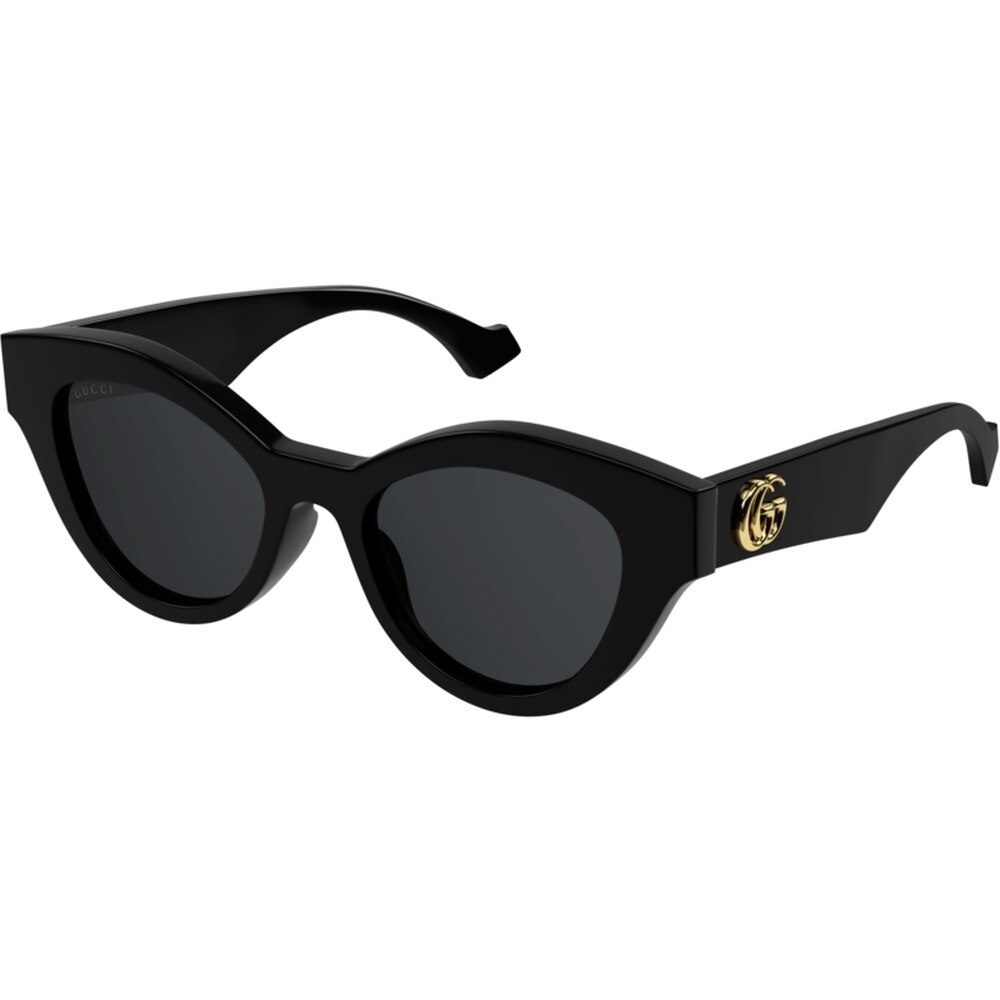 Ochelari de soare de dama Gucci GG0957S 002, Negru, 51 mm