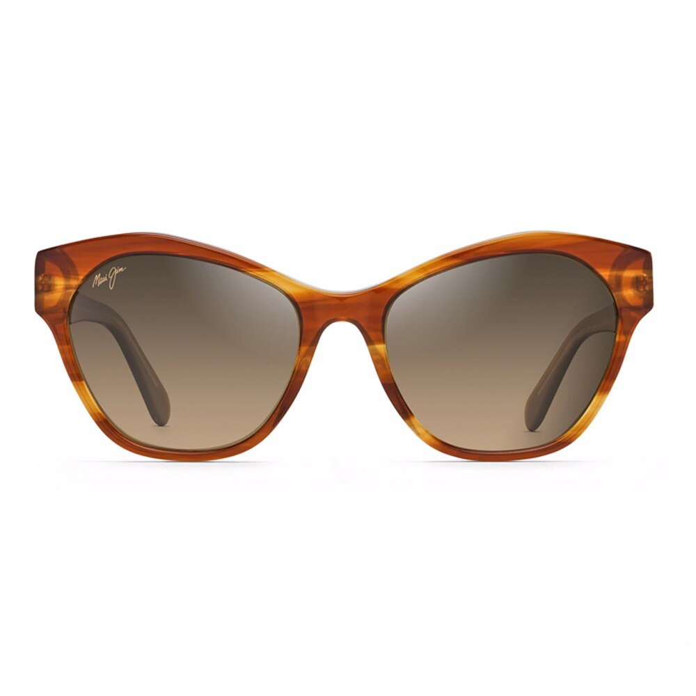 Ochelari de soare de dama Maui Jim KILA HS819 12E, polarizati, Maro, 54 mm