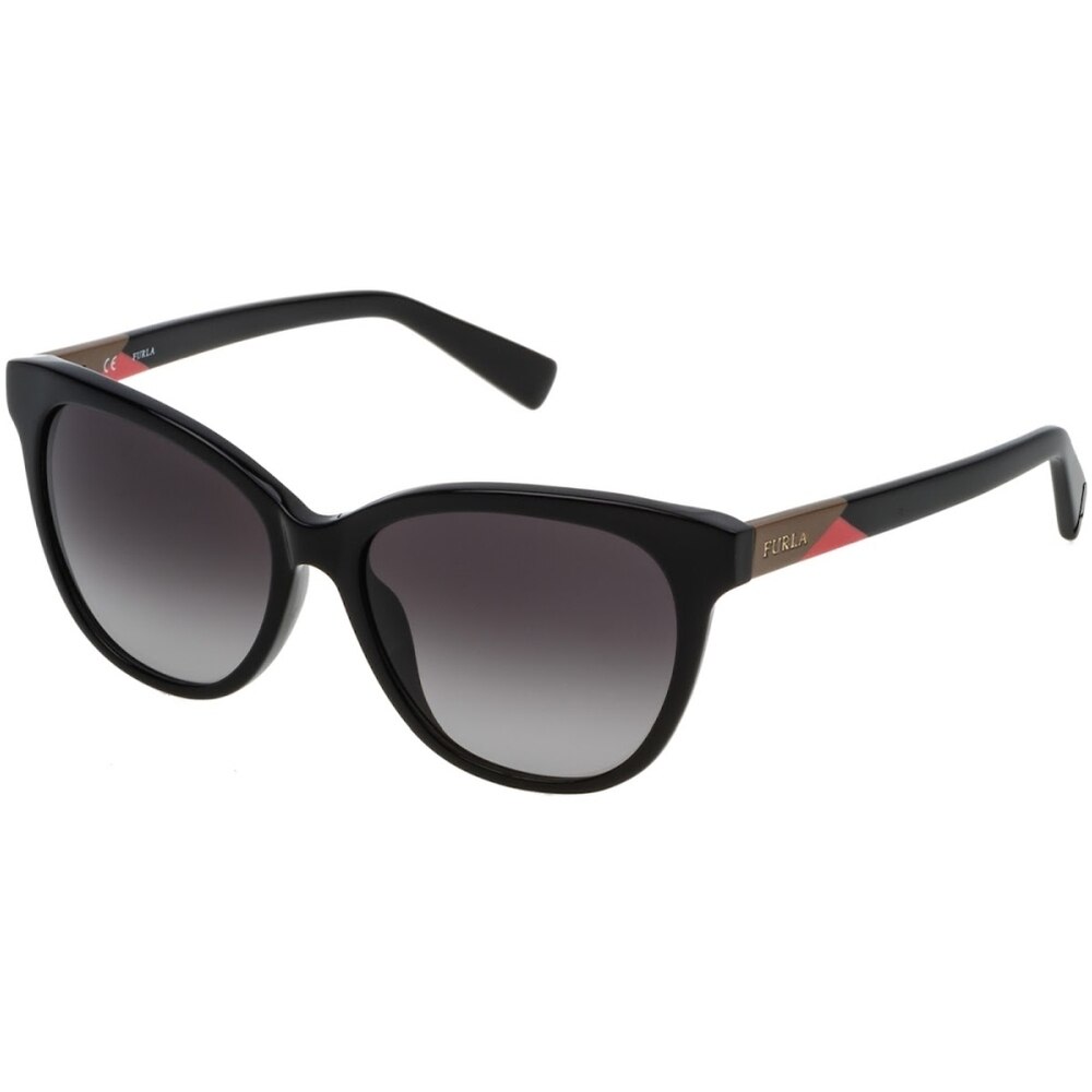 Ochelari de soare de dama Furla SFU137 0700, Negru, 54 mm