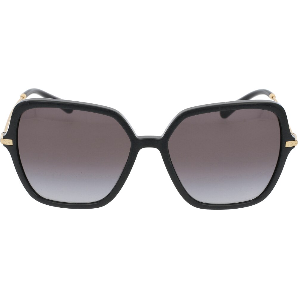 Ochelari de soare de dama Dolce&Gabbana DG6157 501/8G, Negru, 57 mm