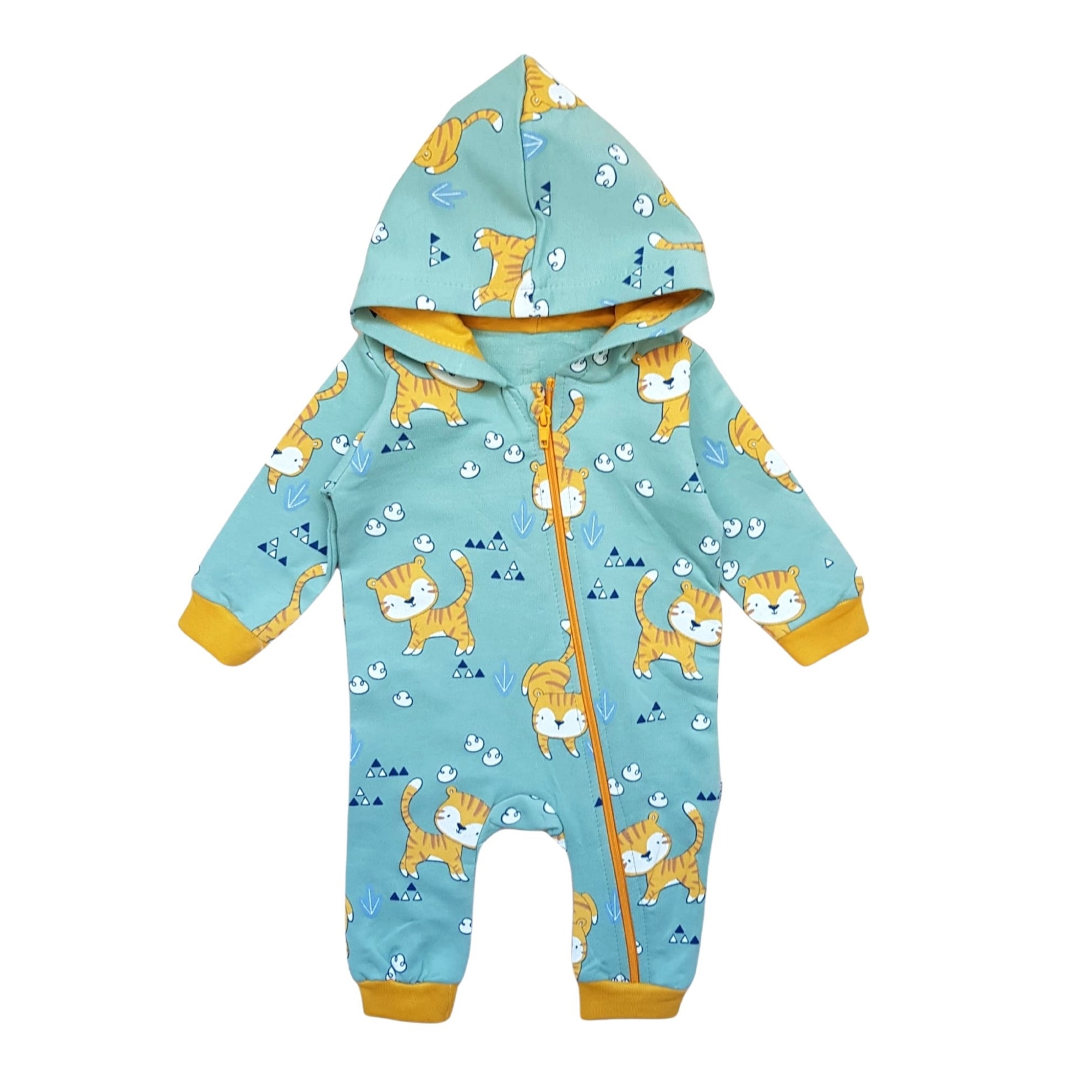 Salopeta fetite cu gluga din bumbac, pisicute