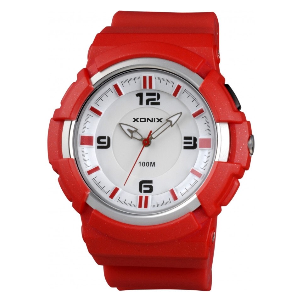 Ceas de mana copii sport, Xonix QZ002, Rosu