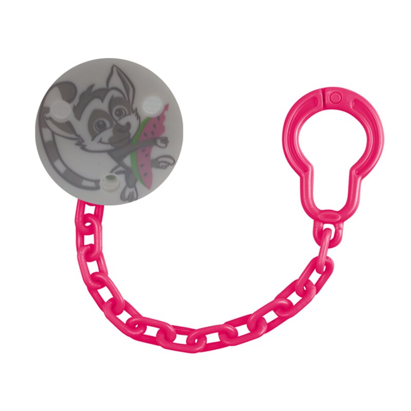 Lant pentru suzeta Canpol Babies Unicorn 2/414-1, Fucsia 0+ luni