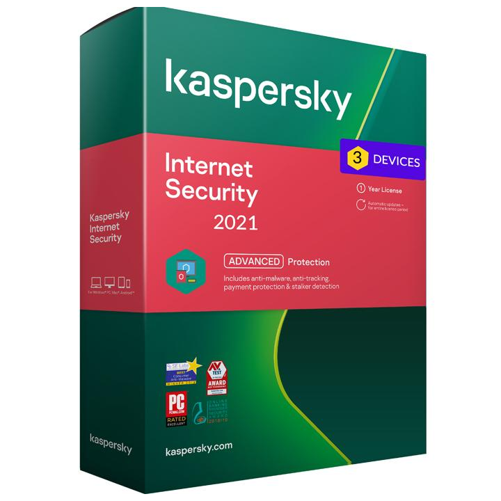 Kaspersky Internet Security - 3 eszköz / 1 év KL1939X5CFS-20MSBCEE elektronikus licensz