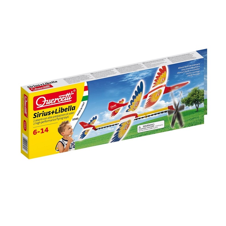Set Avioane Quercetti Sirius & Libella