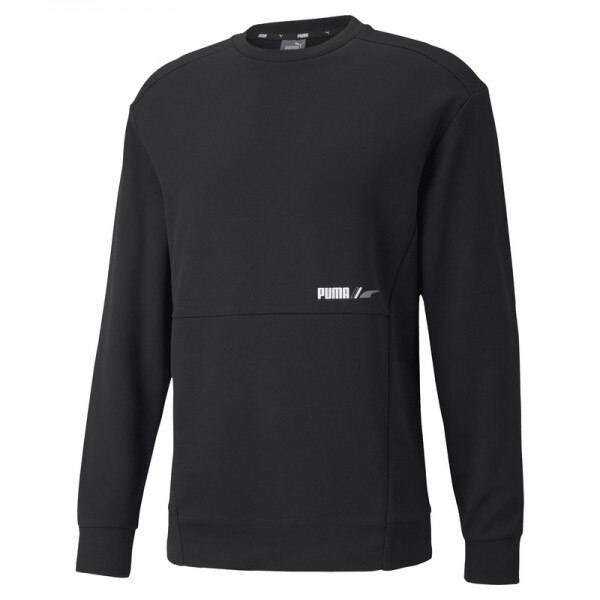 Bluza Puma rad cal crew dk 589387-01, Barbati, XS INTL, Negru