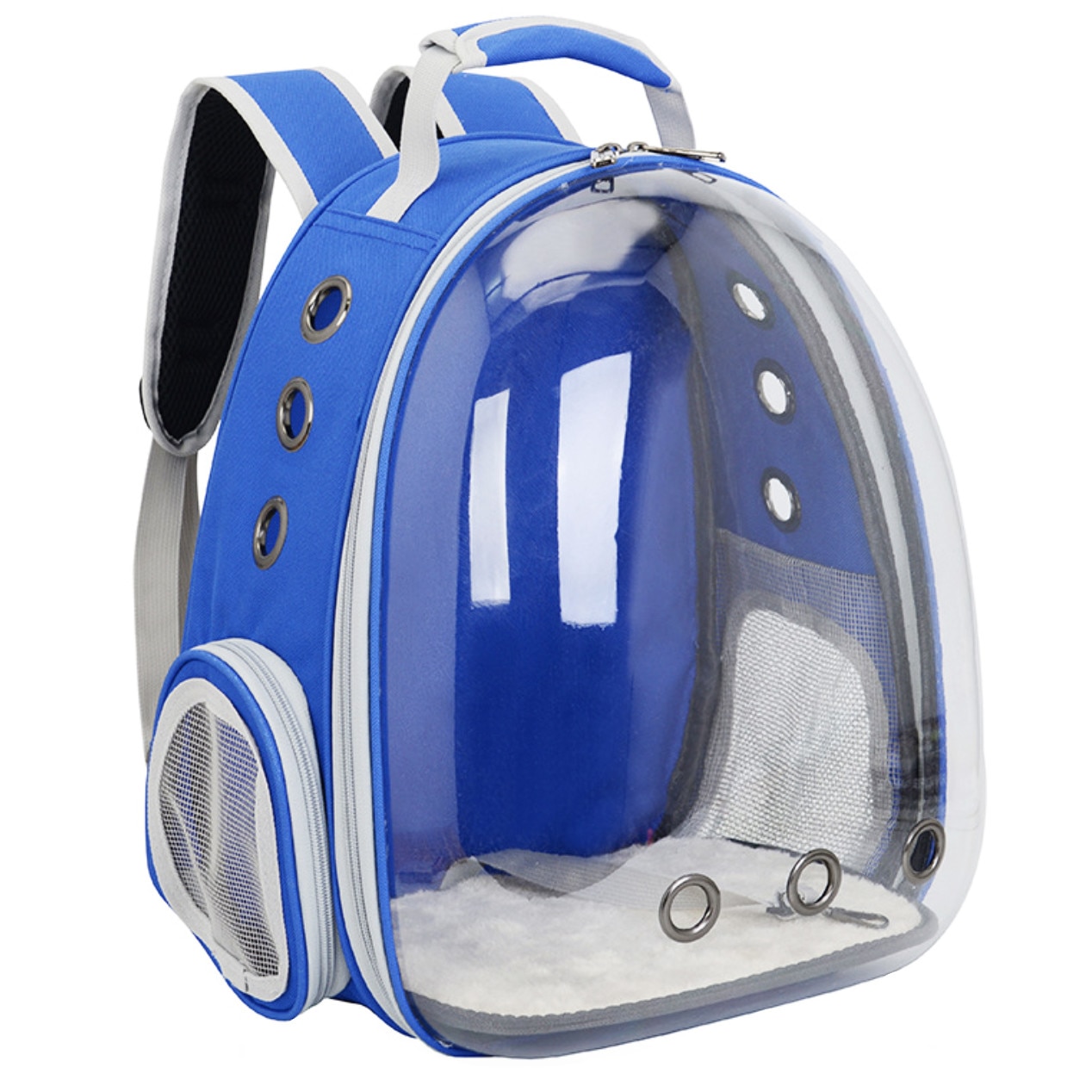 Rucsac AKU pentru Transport animale de companie Pisica Catel, multifunctional, Albastru AK5125