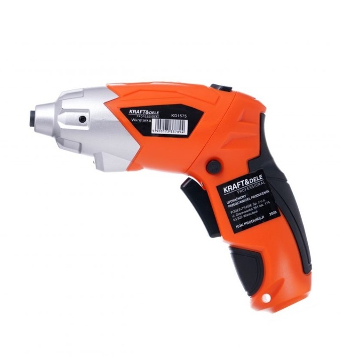 Surubelnita acumulator, Kraft&Dele, KD1575, 3.6V, 1300mAh, LED