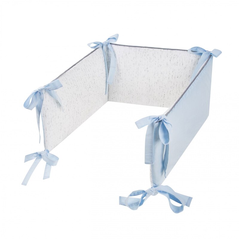 Protectie laterala pentru patut 180 x 30 cm Belisima Enzo P0-20460, Albastru