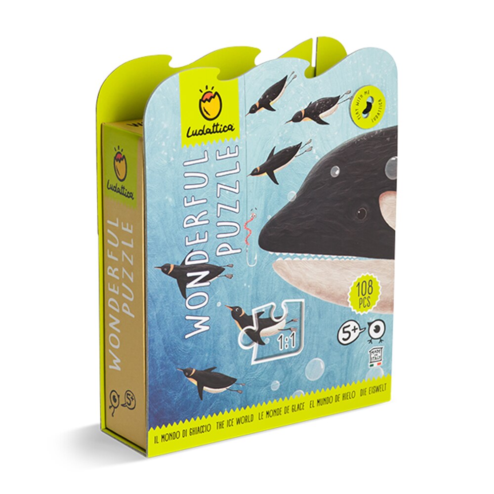 Puzzle 35 x 50 cm, Ludattica, Regatul de Gheata