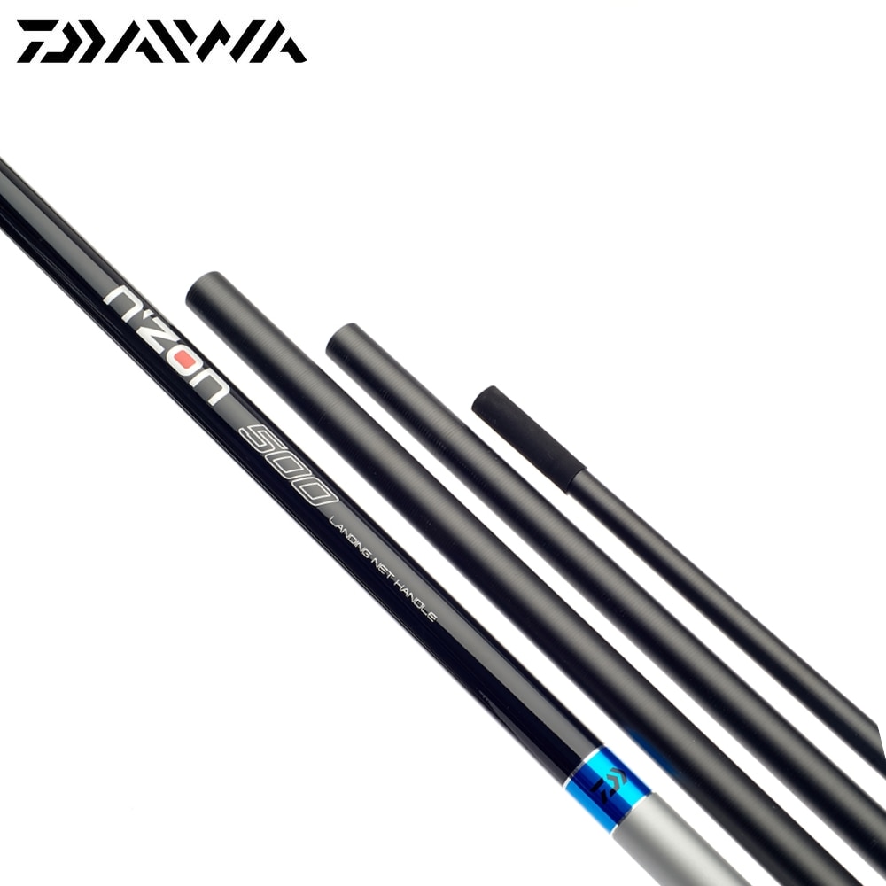 Accesorii pescuit, tije, fibra de carbon, negre, DAIWA N'ZON Maner de retea de aterizare 5m
