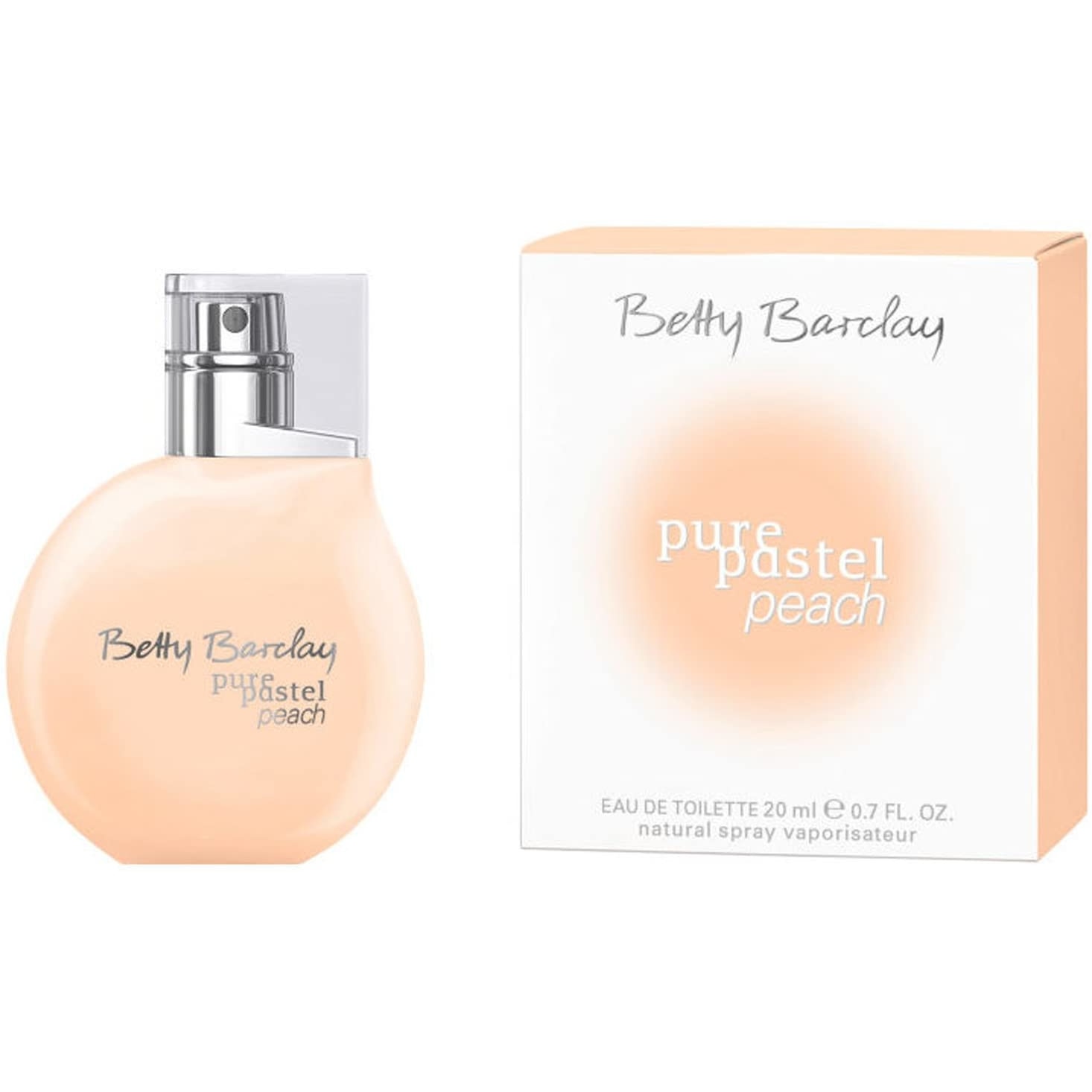 Apa de Toaleta Betty Barclay Pure Pastel Peach, Femei, 20ml
