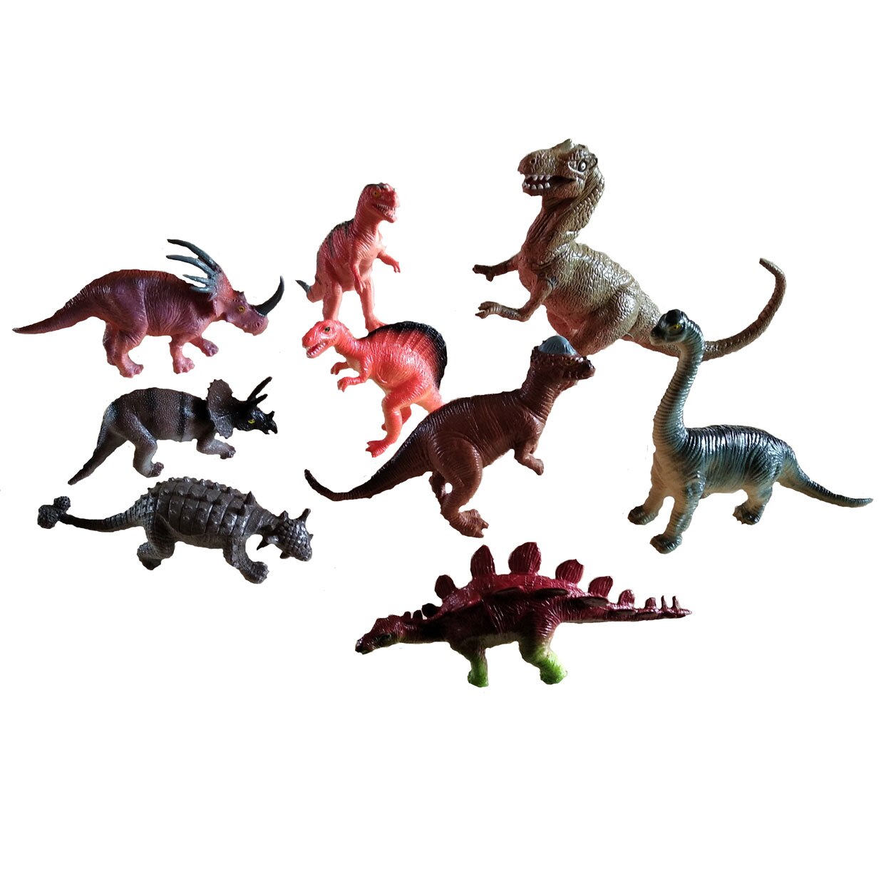 Set 9 figurine dinozauri de specii diferite