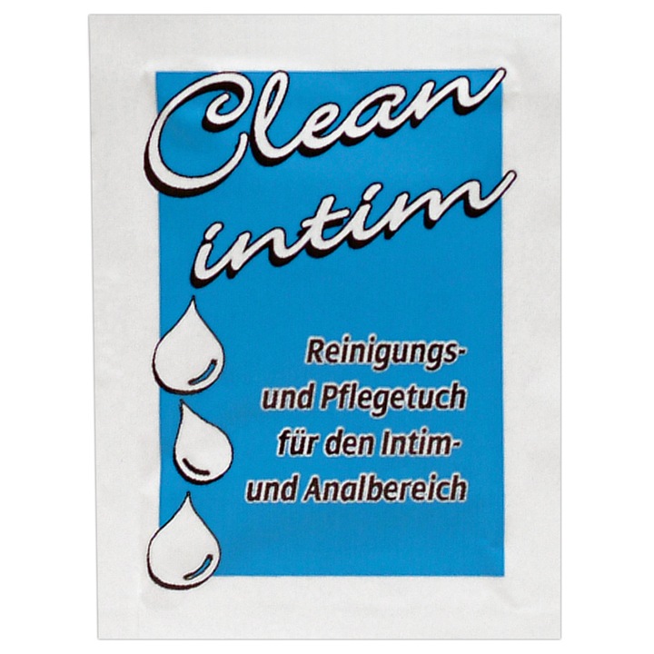 Clean Intim салфетка за интимна хигиена 1 бр