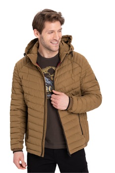 Geaca barbateasca matlasata, XL, Bej Geaca barbateasca matlasata, XL, Bej