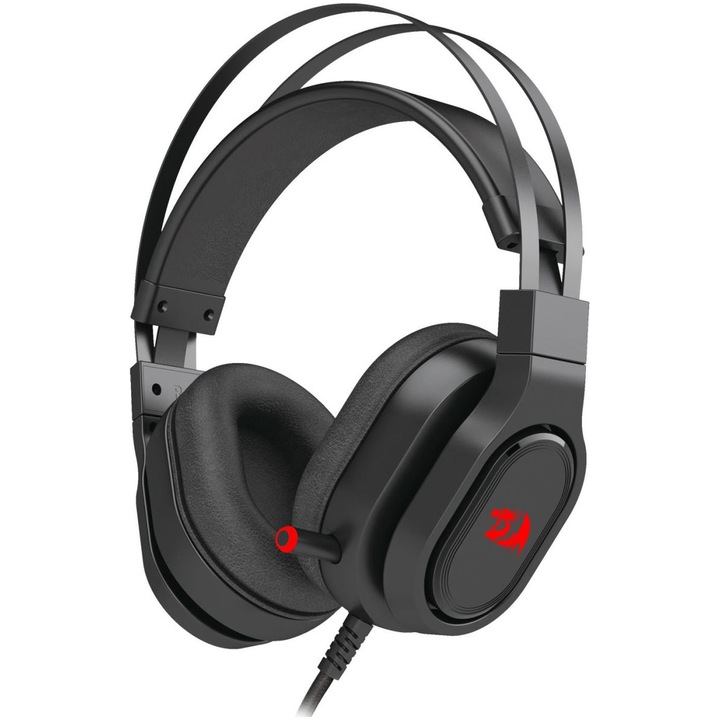 Redragon Epius H360 Gamer fejhallgató, 7.1, USB, fekete